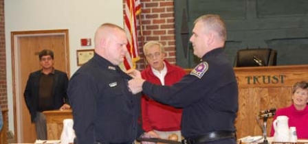 Blenis promoted to sergeant